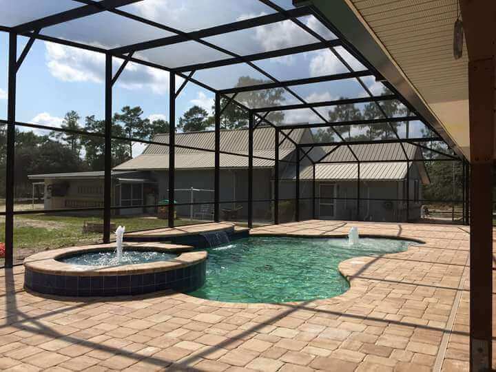 Quality Construction for your Pool or Patio Screen Enclosure Installation