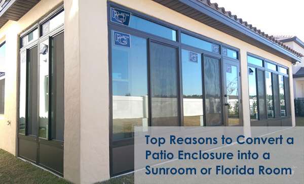 Top Reasons to Convert a Patio Enclosure into a Sunroom