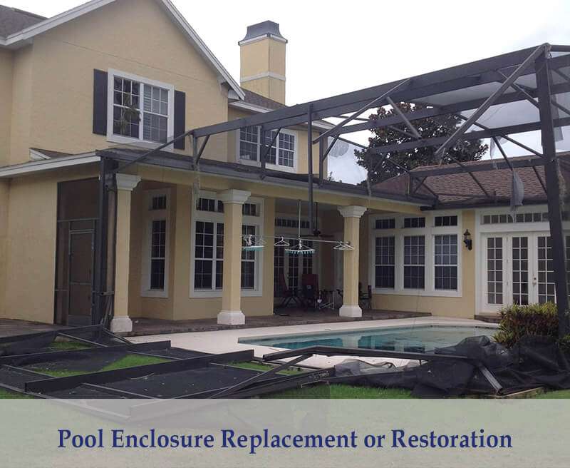 Pool Enclosure Replacement or Restoration