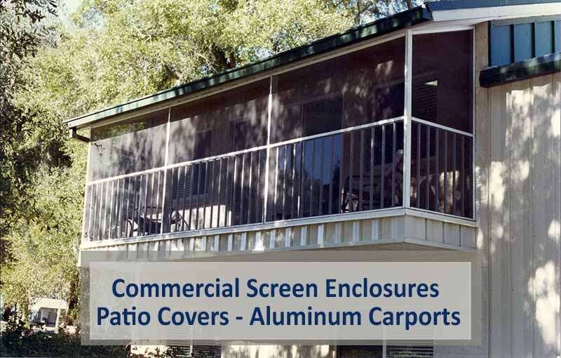 Commercial Patio Covers – Patio Enclosures – Aluminum Carports