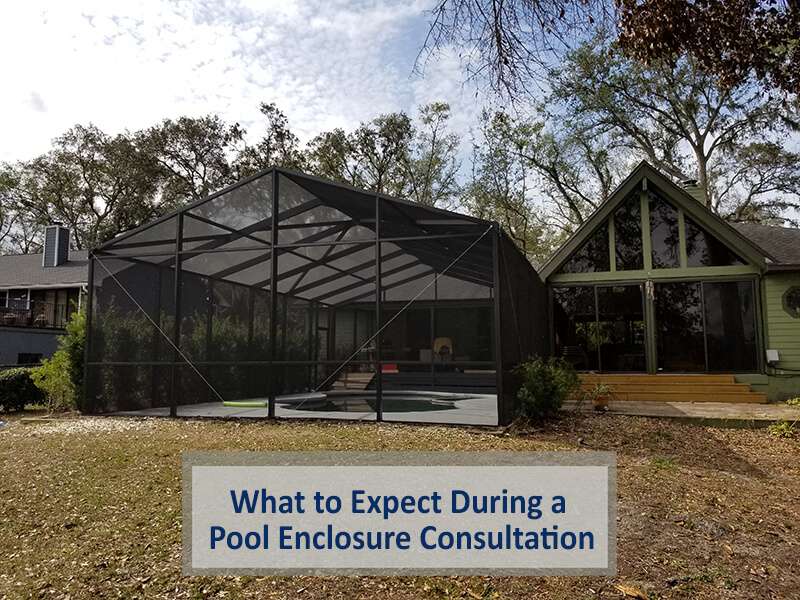 What to Expect During a Pool Enclosure Consultation