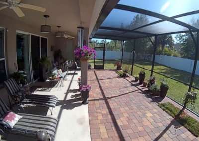 Bill Grant Extended Screen Enclosure