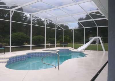 Pool enclosure longwood