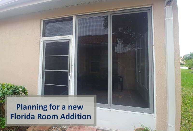 How to Plan for a New Florida Room Addition