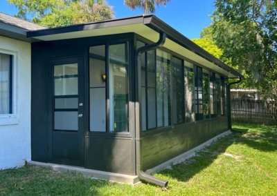 sunroom with insulated windows - exterior