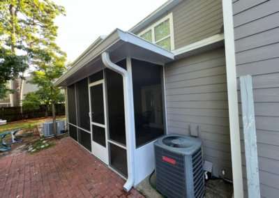 lanai enclosure with insulated roof