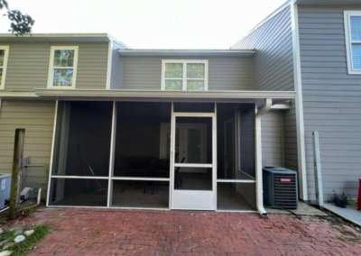 lanai enclosure with insulated roof - front view