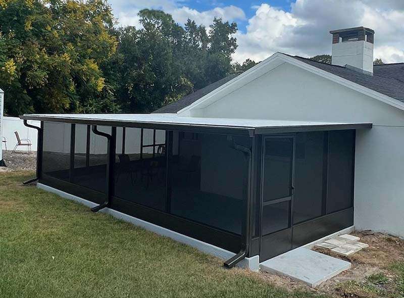Altamonte Springs patio enclosure with insulated roof