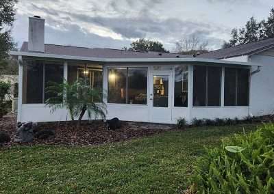 custom Orlando sunroom back view