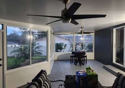 custom Orlando sunroom interior view