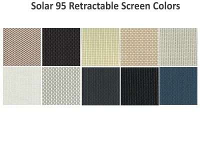 Solar 95 Retractable Screen ColorsR