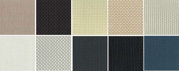 Solar 95 retractable screen colors