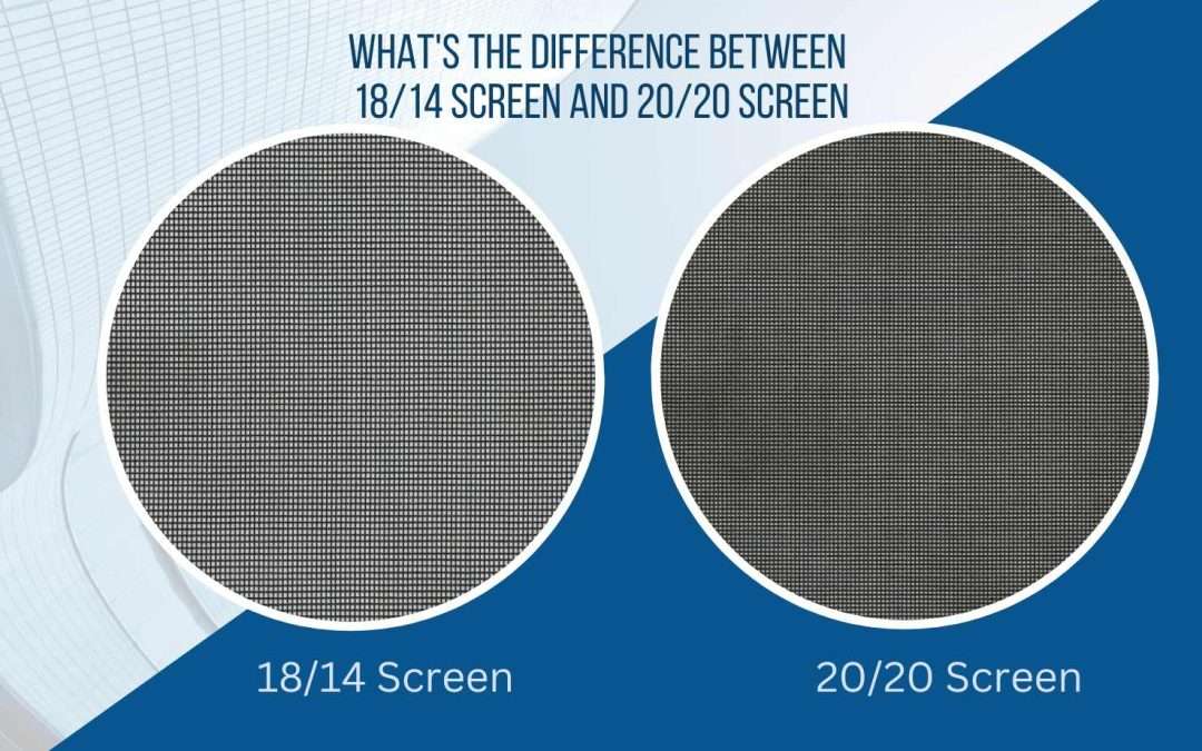 What’s the difference between 18/14 Screen and 20/20 Screen