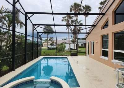 NSB custom pool enclosure - interior view2