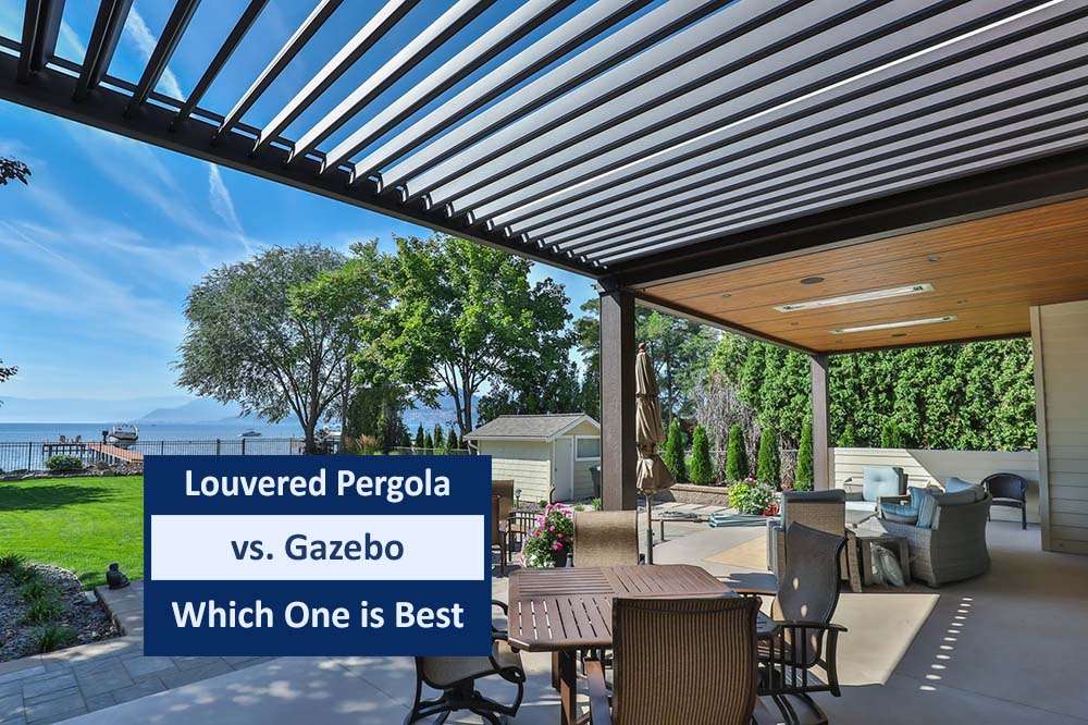 Louvered Pergola vs Gazebo: Which Option is Best For You