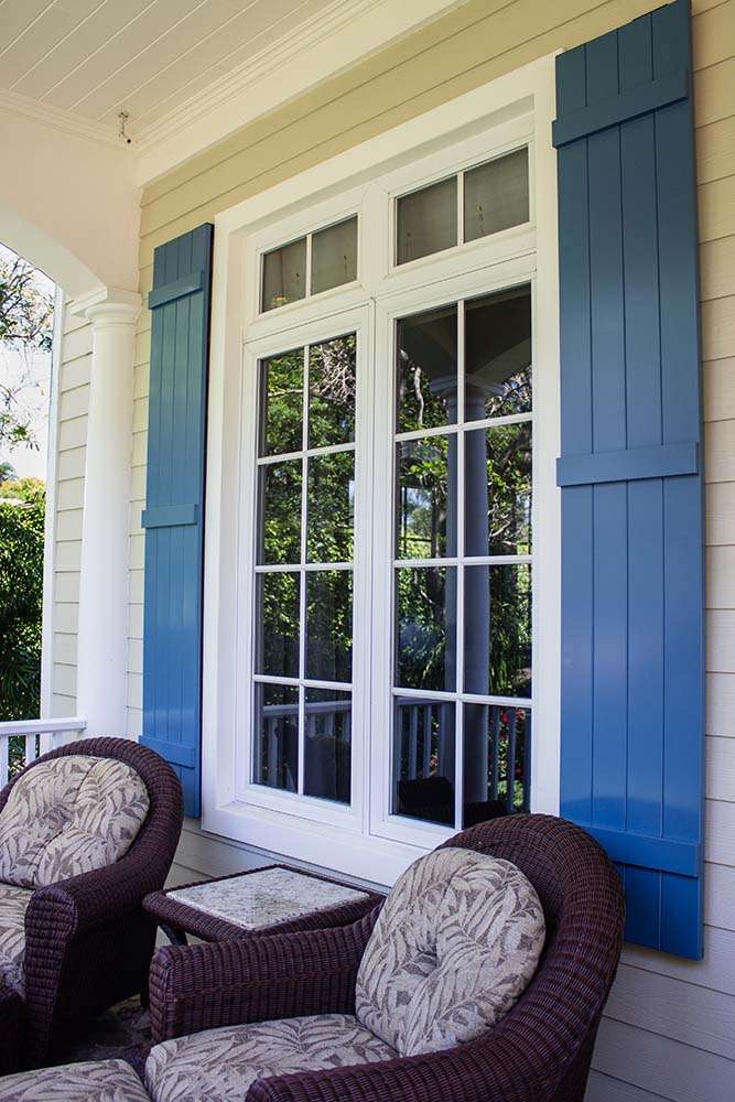 decorative colonial shutters