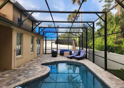 Orlando pool enclosure - interior
