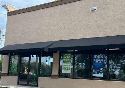 Cricket Wireless - Canvas Awning