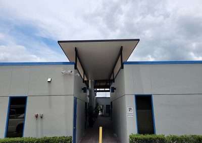 commercial composite roof Ocoee - front view