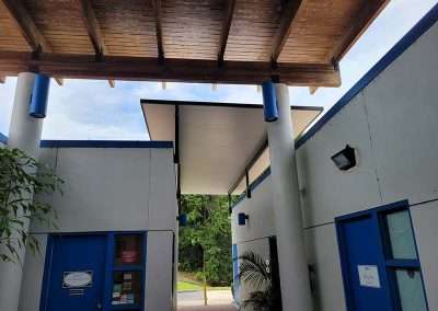 commercial composite roof Ocoee - underneath view