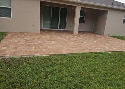 paver patio extension