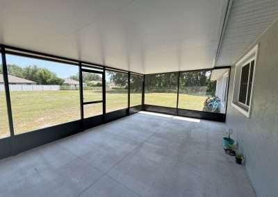 Screen Room with Slab