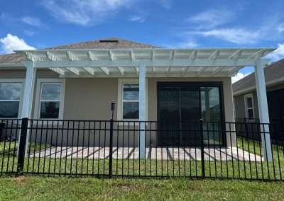 Custom pergola addition